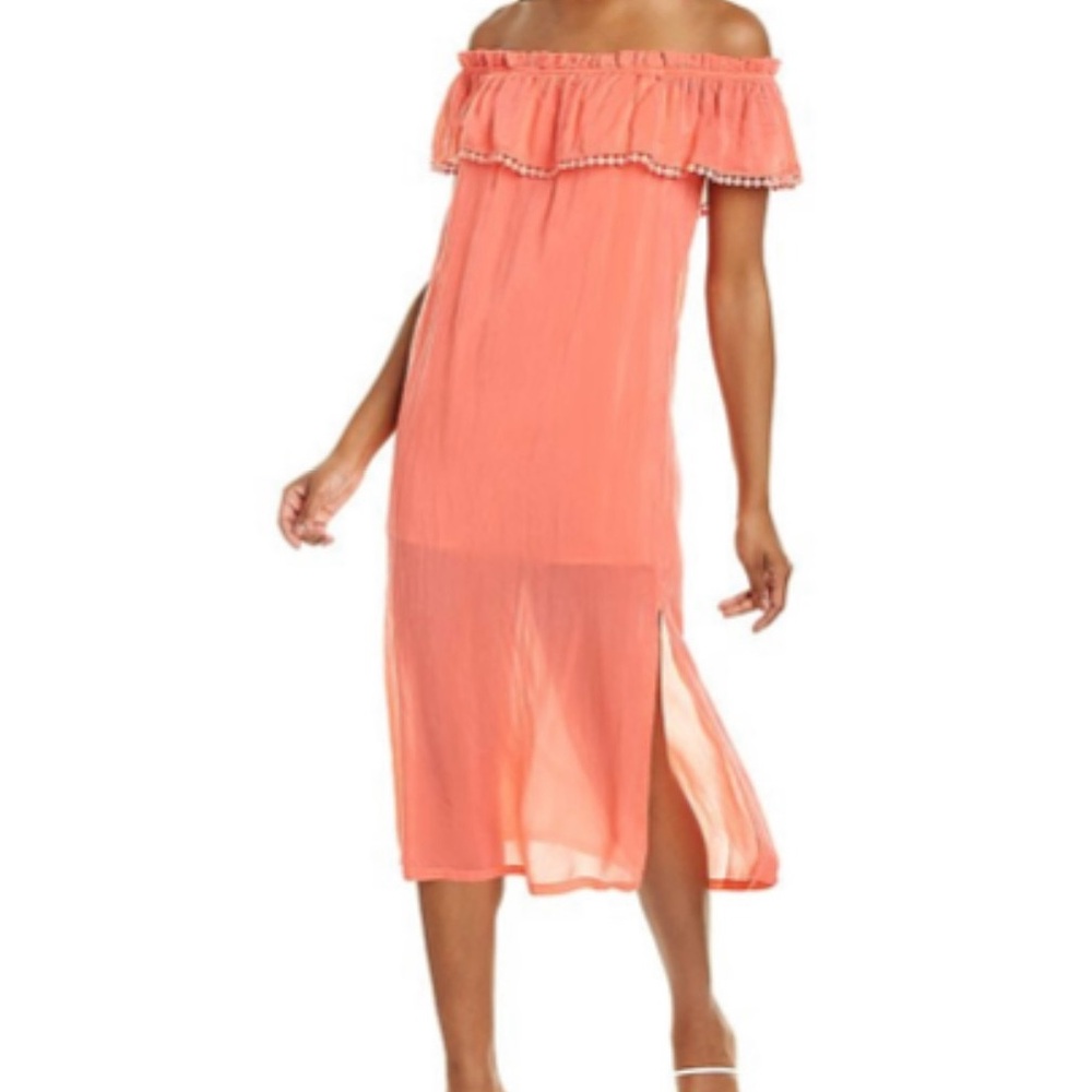 Maven West Off-the-Shoulder Shift Dress Small (S)